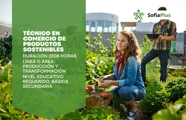 Carrera Técnico en Comercio de Productos Sostenibles