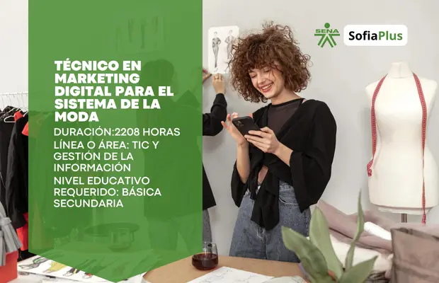 Carrera Técnico en Marketing Digital Para el Sistema de la Moda SENA Betowa