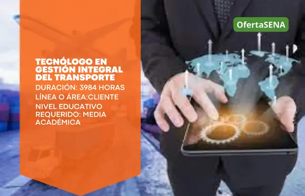 Carrera Tecnólogo en Gestión Integral del Transporte SENA Betowa