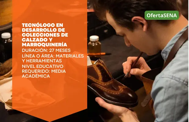 Carrera Tecnólogo en Desarrollo de Colecciones de Calzado y Marroquinería - SENA Betowa