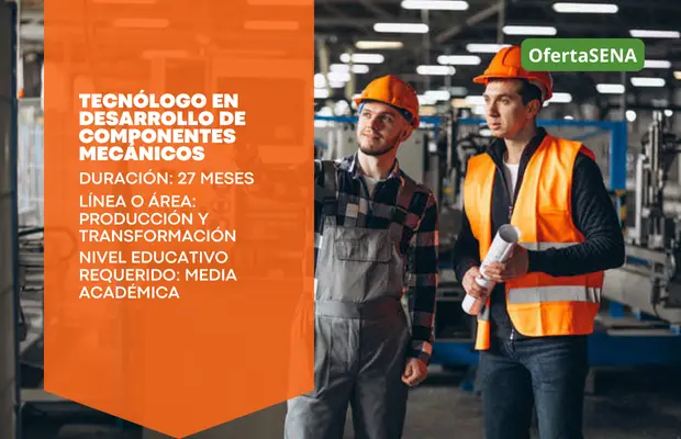 Carrera Tecnólogo en Desarrollo de Componentes Mecánicos SENA Betowa