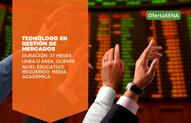 Carrera Tecnólogo en Gestión de Mercados SENA Betowa