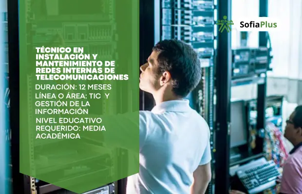 Carrera Técnico en Instalación y Mantenimiento de Redes Internas de Telecomunicaciones SENA Betowa