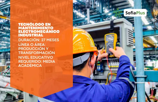 Carrera Tecnólogo en Mantenimiento Electromecánico Industrial SENA Betowa