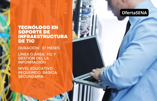 Tecnólogo en Soporte de Infraestructura de Tic